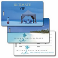 Luggage Tag - 3D Lenticular Tropical Beach/ Ultimate Image (Blank)